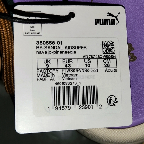 PUMA RS-SANDLE KIDSUPER Sandle Men-10 - Picture 6 of 7